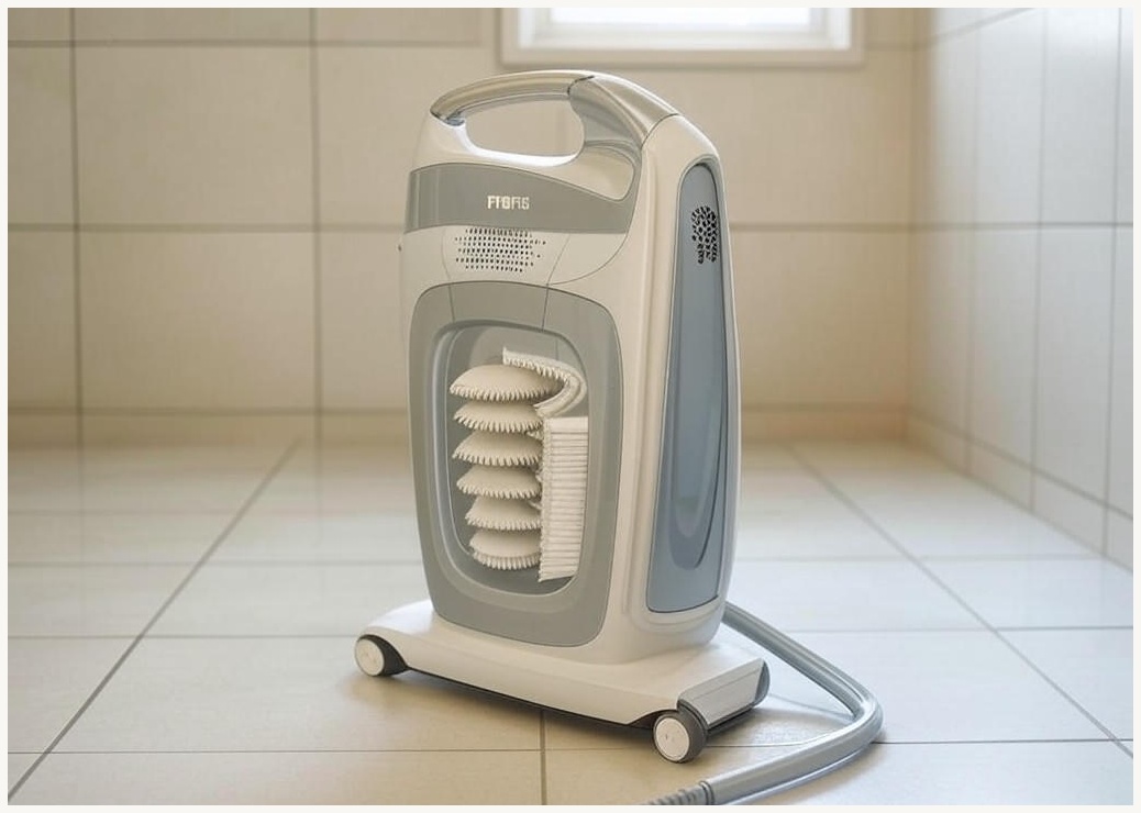 HB153 스탠드 욕실 바닥 청소솔 9 in1 세가지 기능 세가지 길이