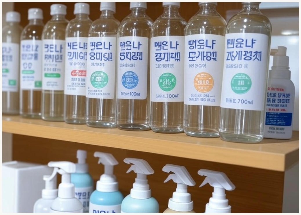 맑은나라 유리세정제 700mlX10개입 리필형 스프레이 2개 증정, 10개, 700ml
