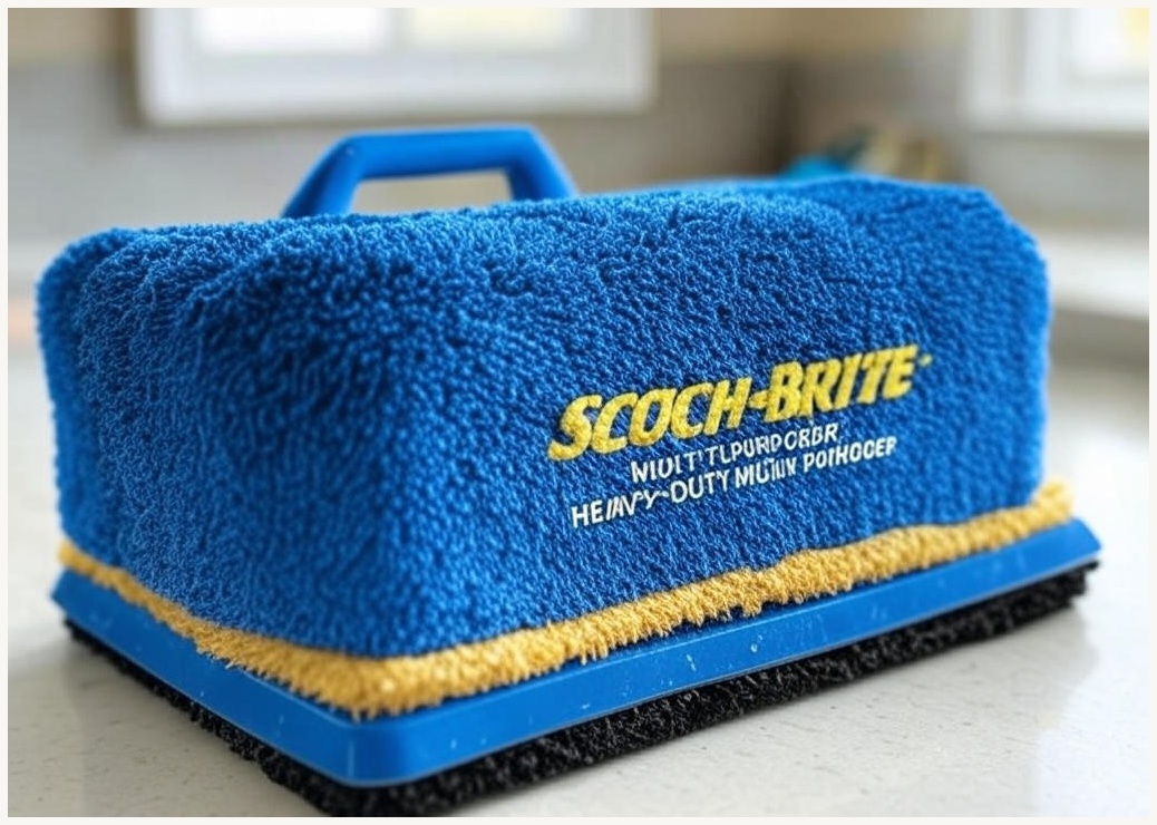 스카치브라이트 강력 다목적 패드 수세미 중형