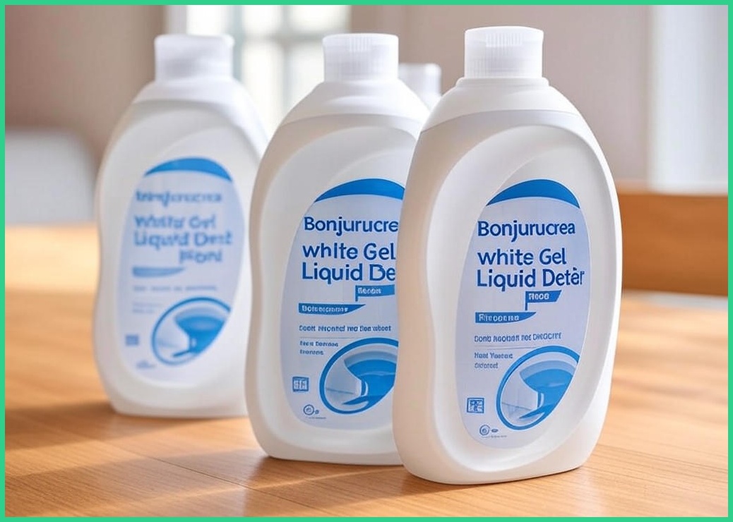 봉쥬르끌레어 화이트젤 액체세제 프랑스피오니향 2.5Lx4개 / 실내건조 세탁세제