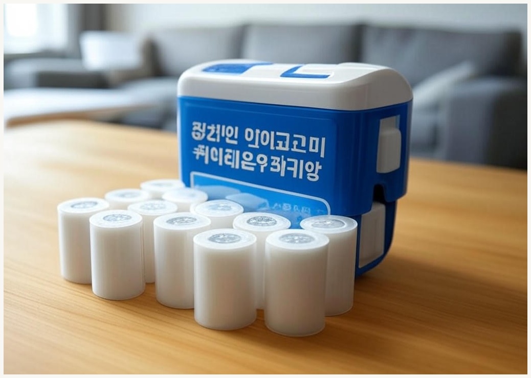 명강산업 테이프크리너-청소용리필구성세트 (청소용 90회리필만6롤) (부스러기/머리카락/애완견털/테이프크리너/침구류/먼지/쇼파/카페트/청소 추천)