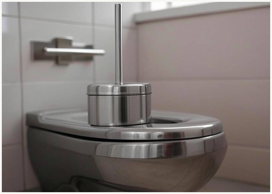 코멧 스테인리스 변기솔+벽걸이 세트