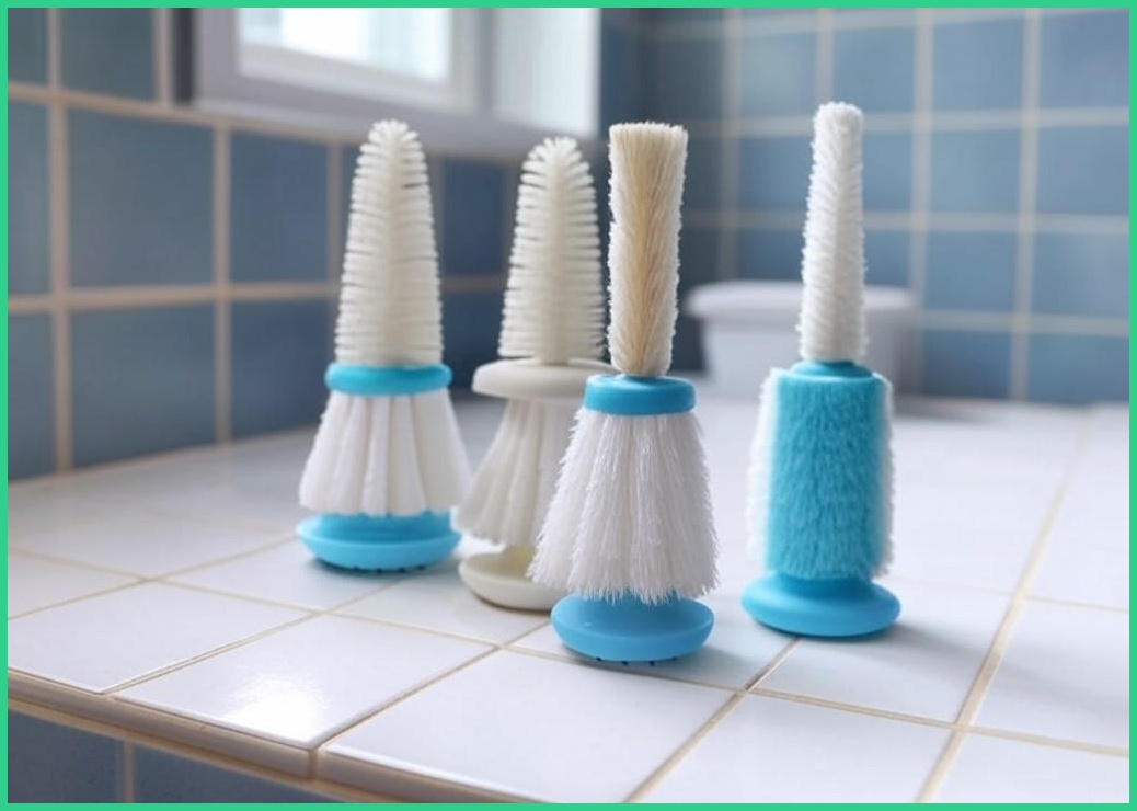 코멧 욕실청소용 브러쉬 3종