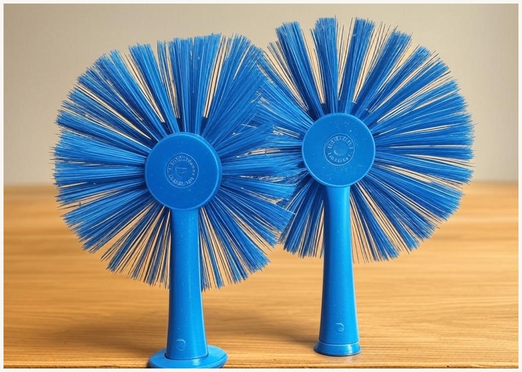 헤이데야 선풍기 틈새 먼지 제거 브러쉬 2개, 블루, 2개