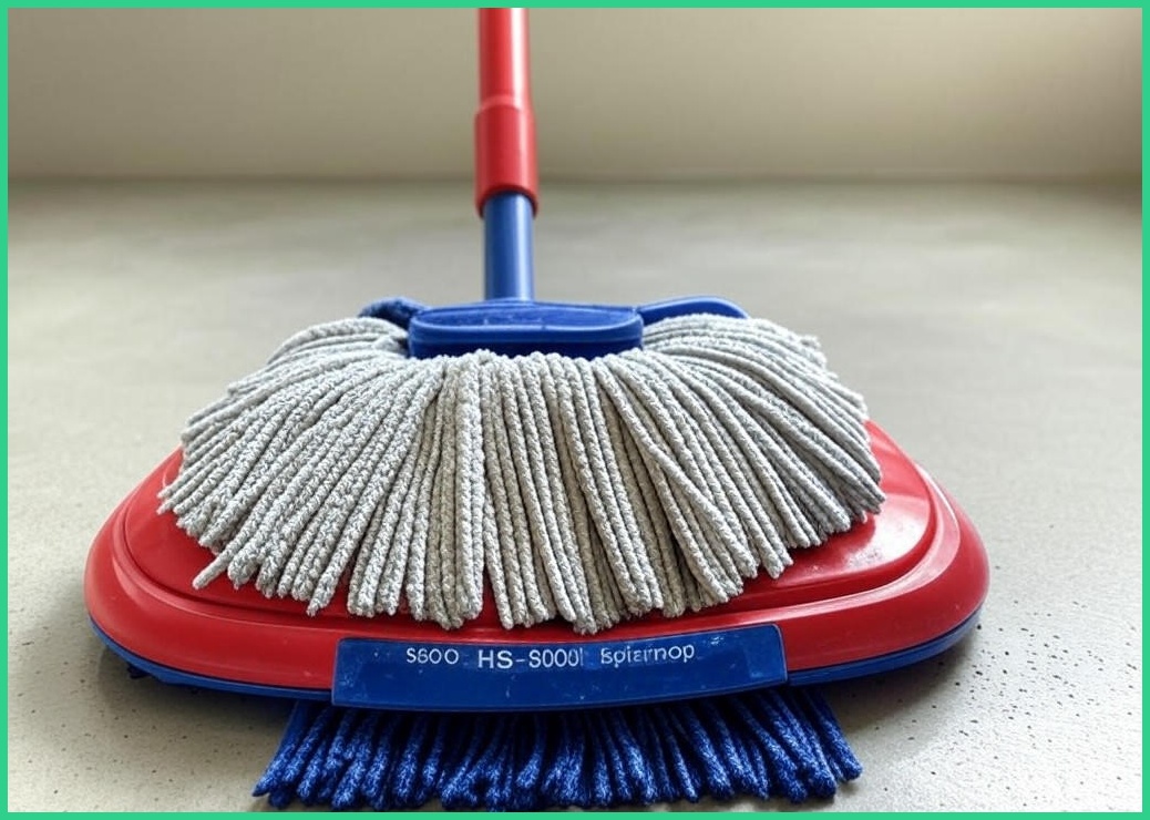 휴스톰 유선 듀얼스핀 물걸레청소기 HS-8000, HS-8000, 단일 색상 - 이미지 1